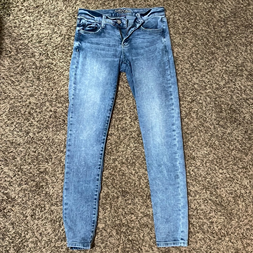 Light Wash Skinny Jeans